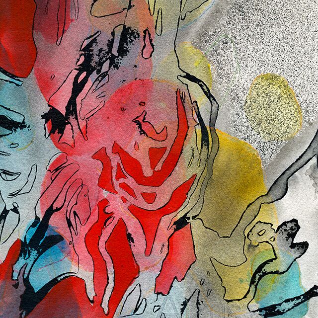 Experimentelles Aquarell