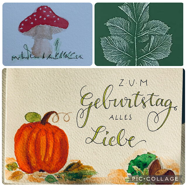 Herbstzauber: Aquarell, Druck & kleine Worte (Oktober 2026)