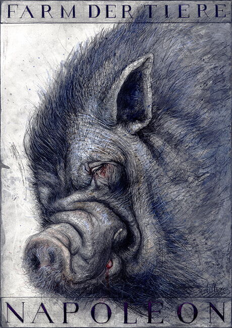 „Farm der Tiere“ Zeichenkurs inspiriert von George Orwell