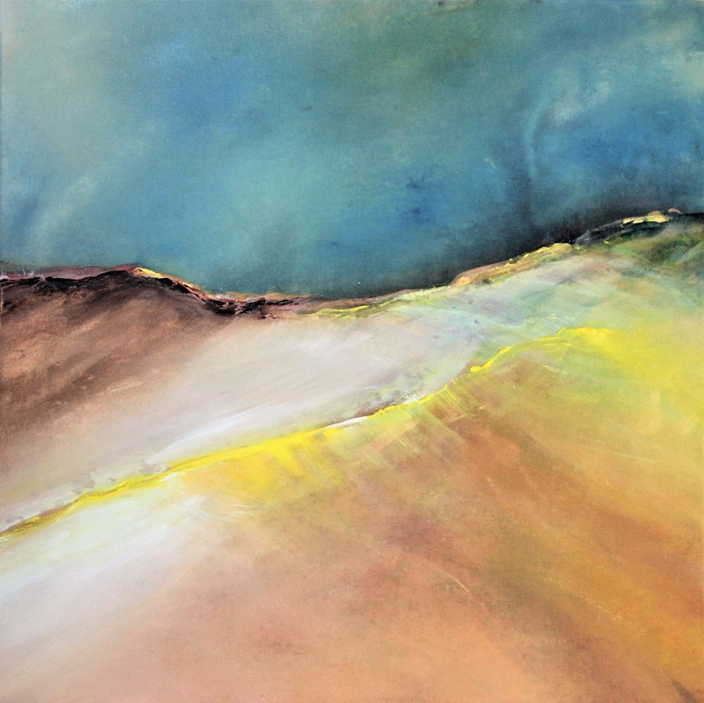 „Abstract Landscape, V“ Acryl auf Leinwand, Maße: 60x60, 03/2016