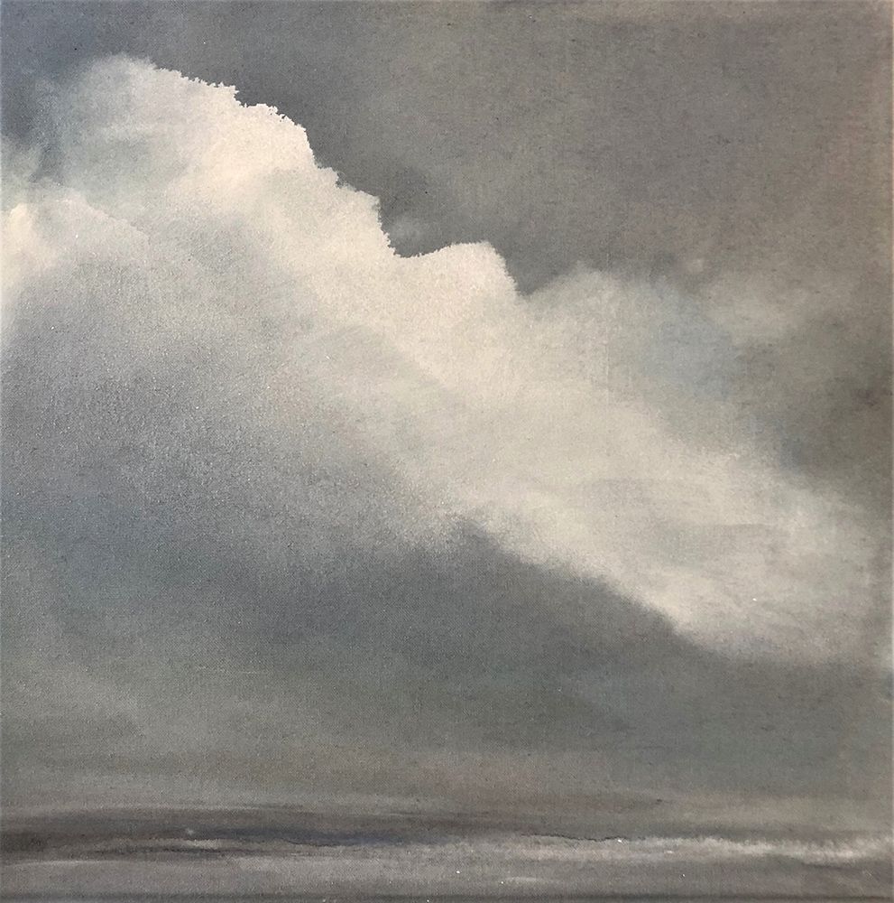 Abstrakte Landschaft, XX Acryl auf Leinwand, Maße: 50x50, 07/2020